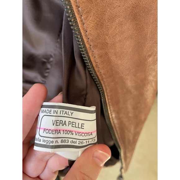 Mitici Anni 60 Women’s Leather Jacket - Picture 4 of 8